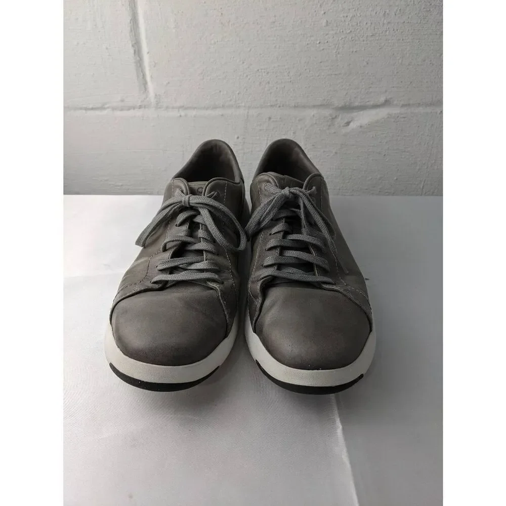 Cole Haan Men's‎ Sz 11M Sneaker Gray Leather (C26999) Shoes